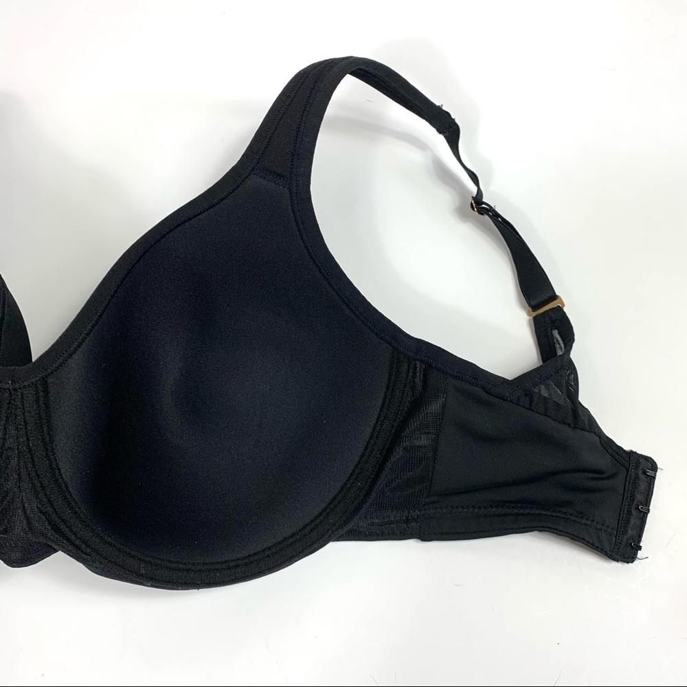 Natori Zen Contour Convertible Sport Bra Black Size 32G - Picture 10 of 11